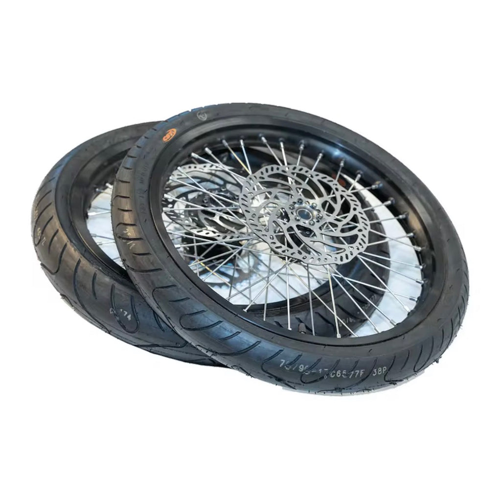 StarCustomz® Surron LBX Supermoto Wheelset