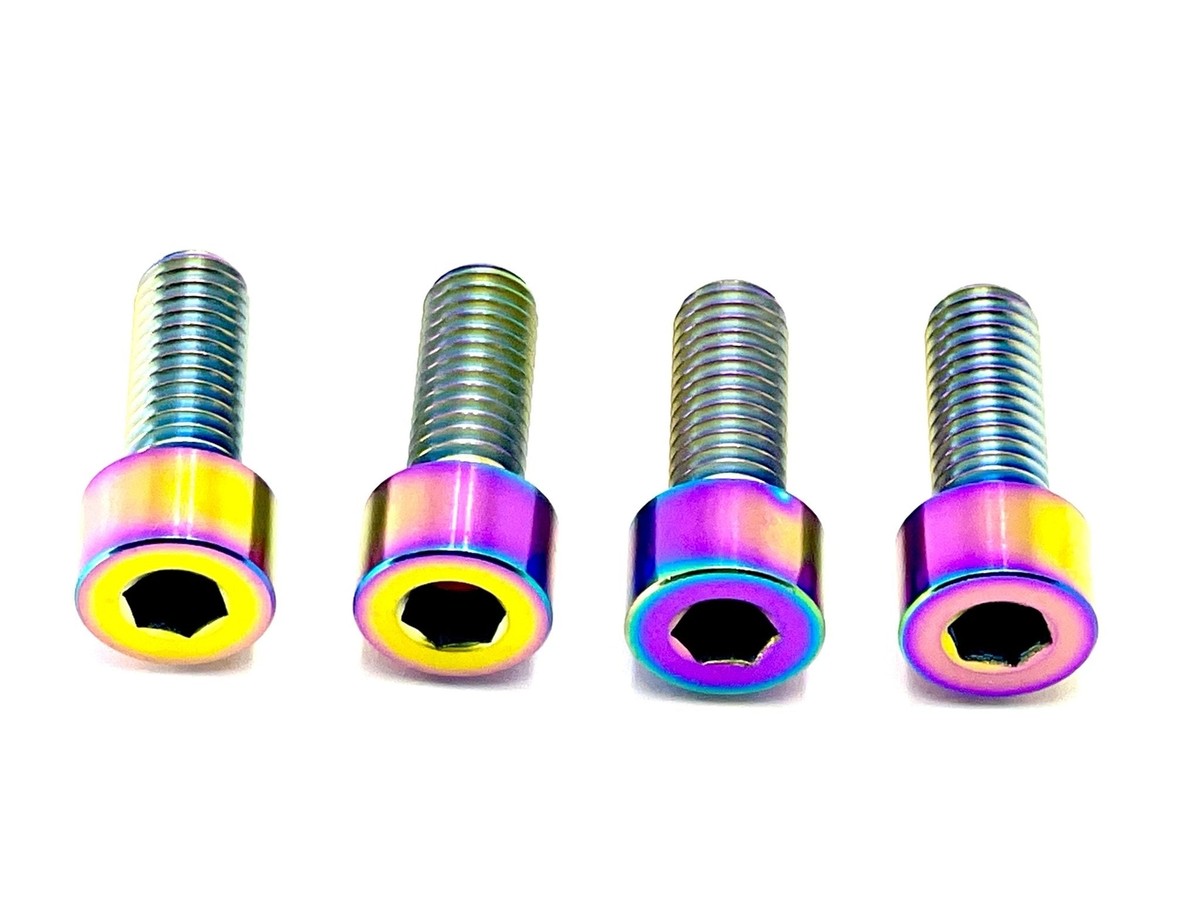 StarCustomz® Handlebar Titanium Bolts for Surron Ultra Bee